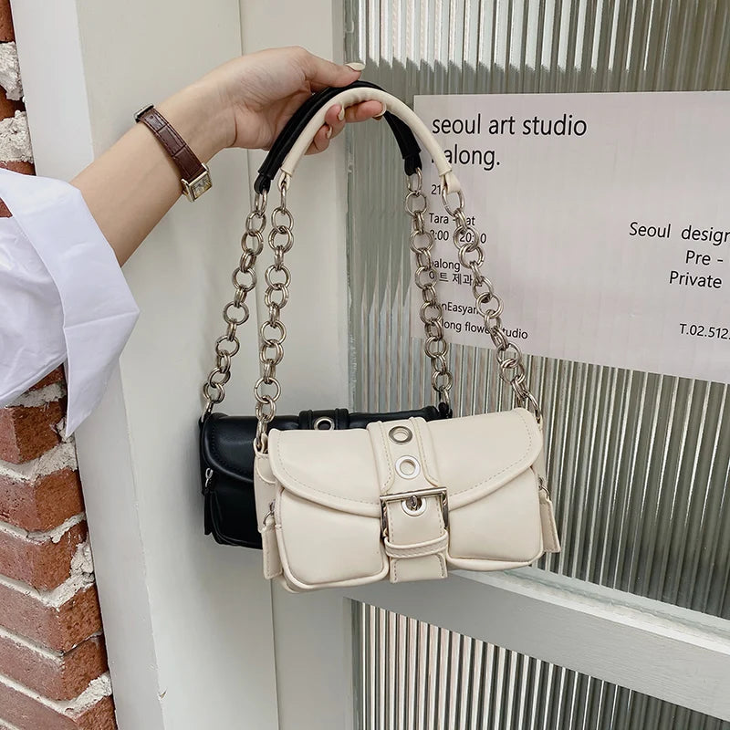 Retro Women's Chain Small Shoulder Bag