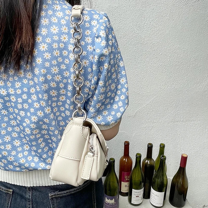 Retro Women's Chain Small Shoulder Bag
