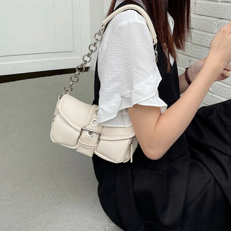 Retro Women's Chain Small Shoulder Bag