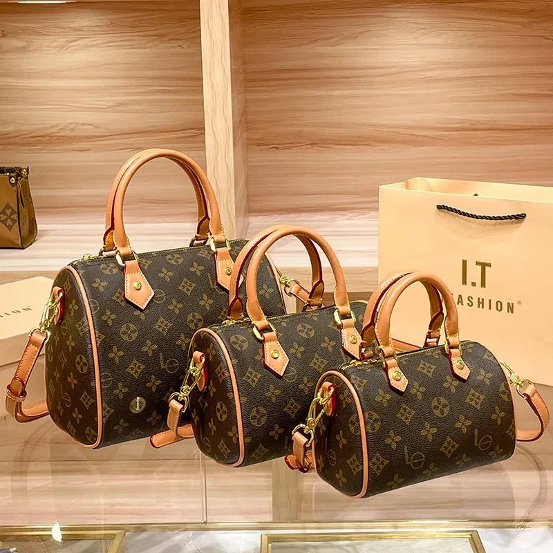 Women's Pillow Handbag Vintage Floral.Fashionable And Stylish Bag