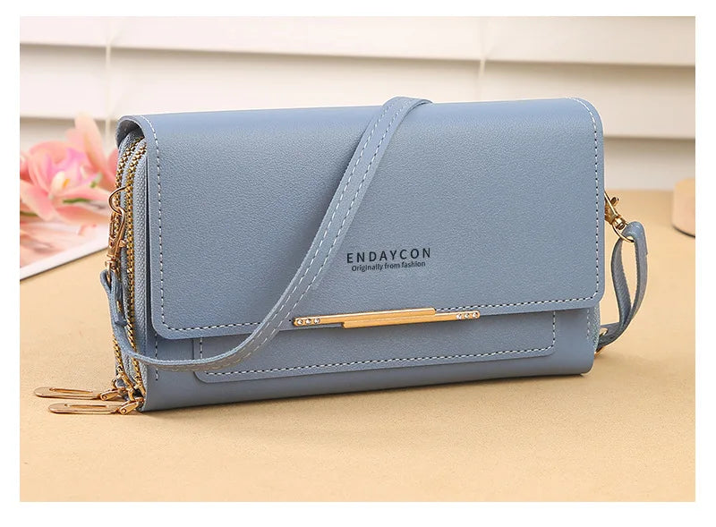 New Women's Wallet Korean Multifunctional Shoulder Bag