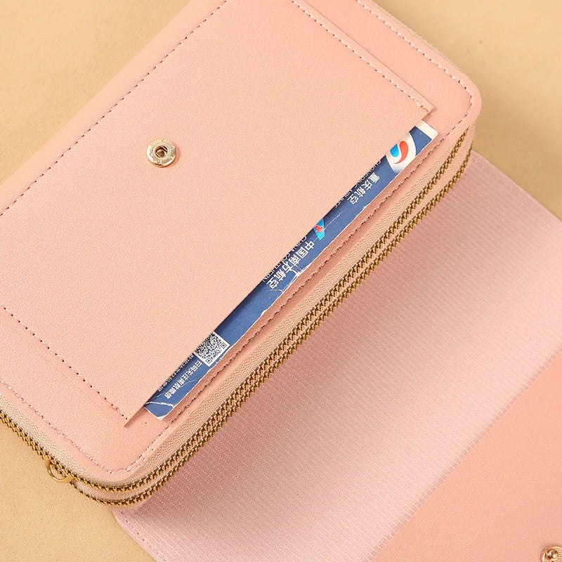 New Women's Wallet Korean Multifunctional Shoulder Bag