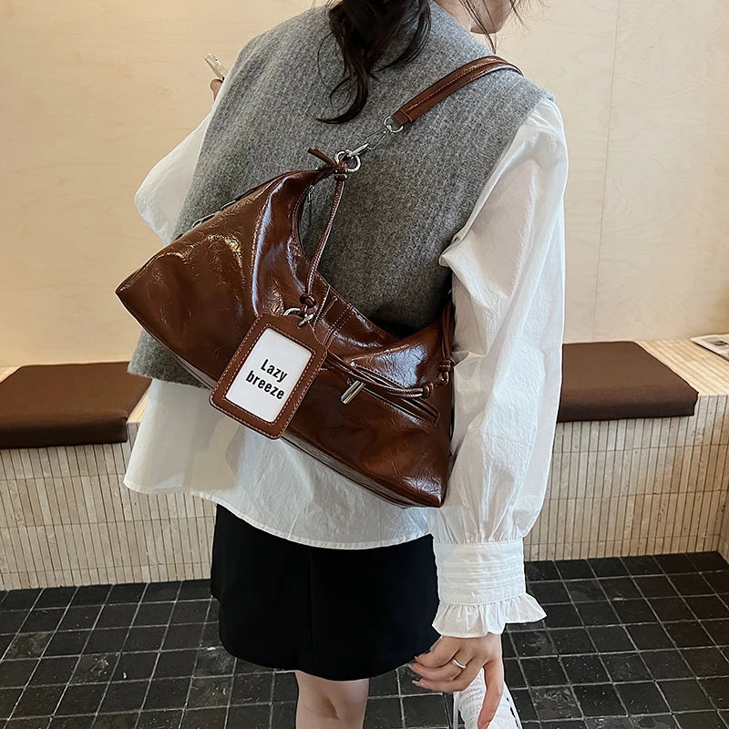 Leather Crossbody Shoulder Bag for Women 2025 Luxury Designer