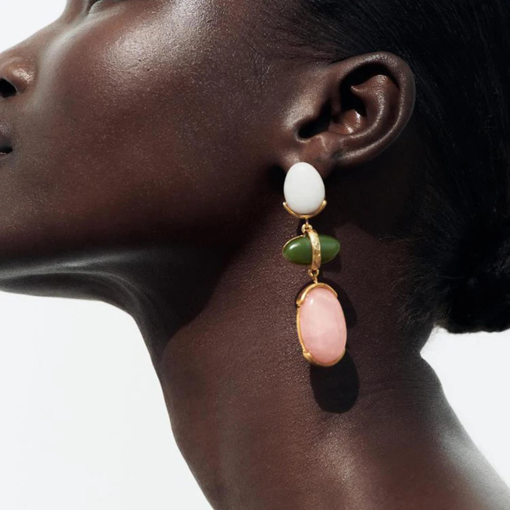 Resin Drop Earrings