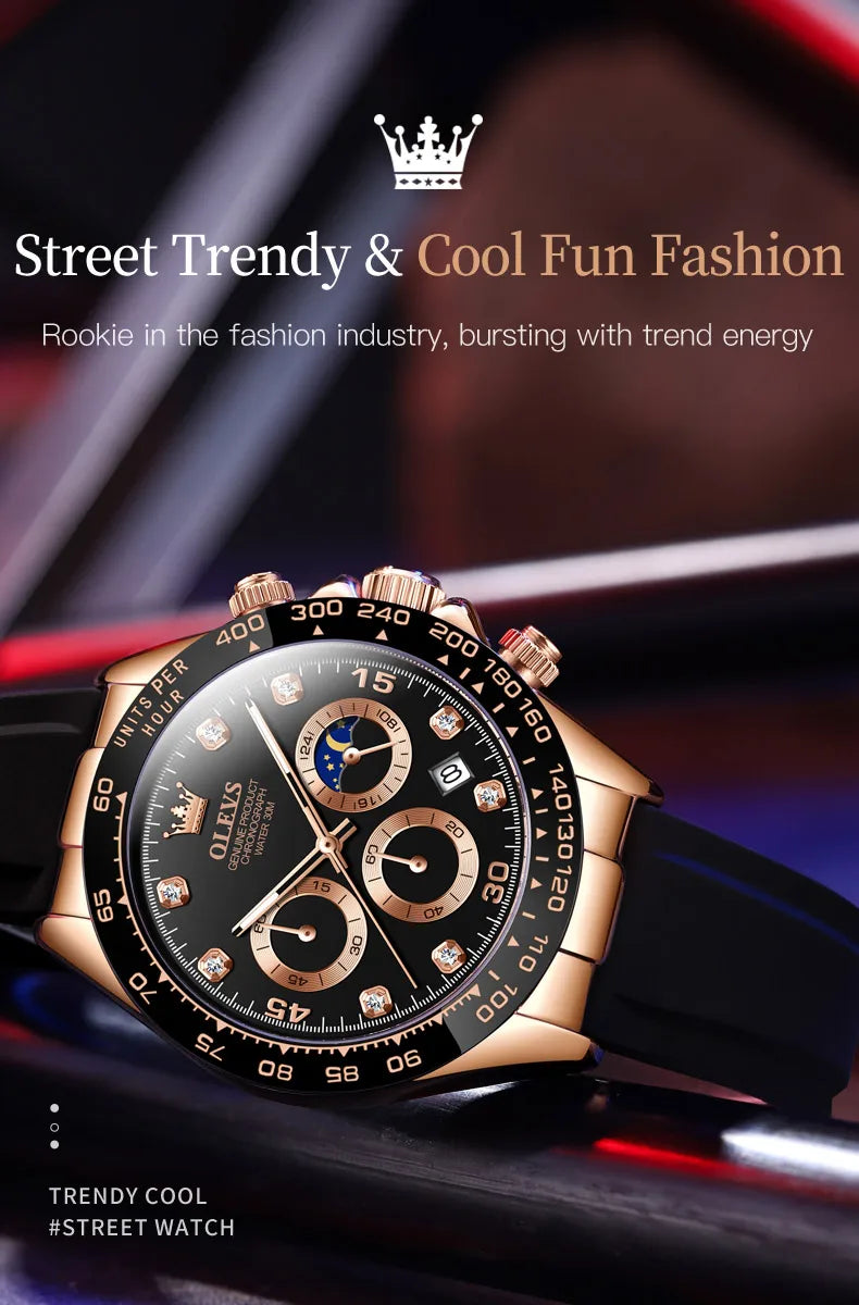 Men's Watch "New" Luxury Quartz Watch