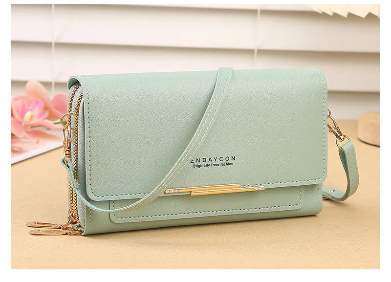 New Women's Wallet Korean Multifunctional Shoulder Bag