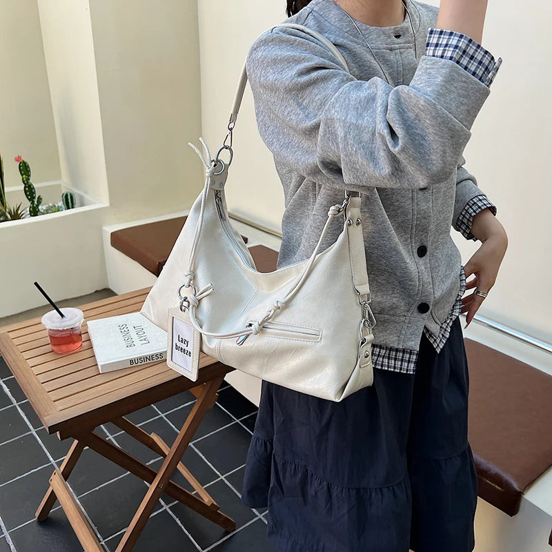 Leather Crossbody Shoulder Bag for Women 2025 Luxury Designer