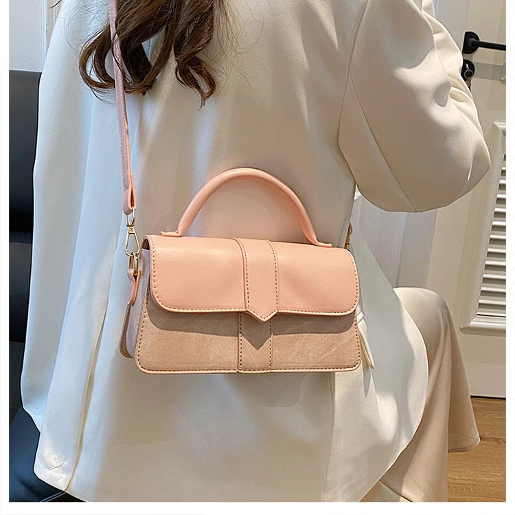 Leather Shoulder Bag.Fashion Crossbody Bags Vintage  Underarm Bag