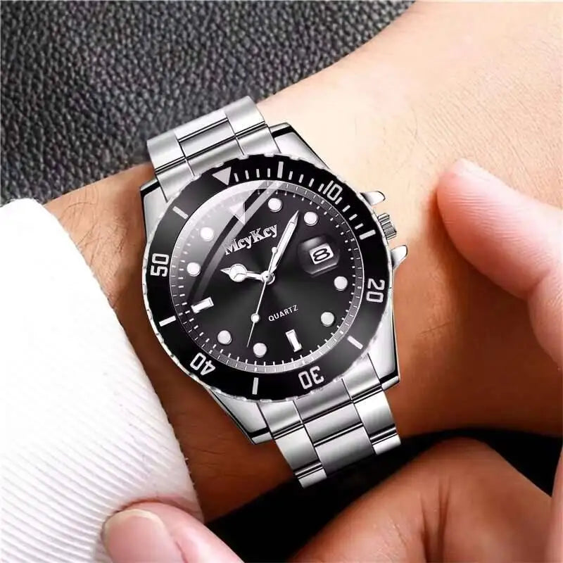 Fashion Men Calendar Quartz  Luxury Watc