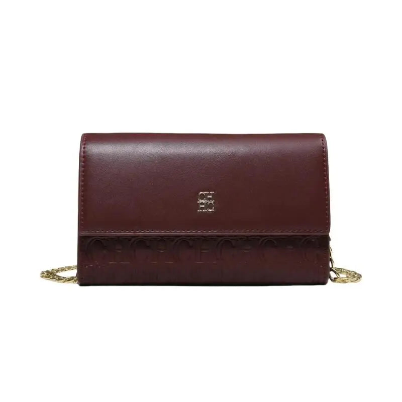 Exquisite Craftsmanship Women's Crossbody Bag. Luxury Design Chain Bag