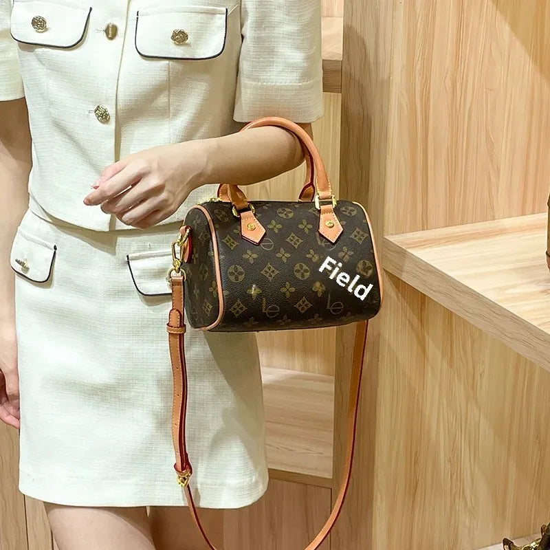 Women's Pillow Handbag Vintage Floral.Fashionable And Stylish Bag