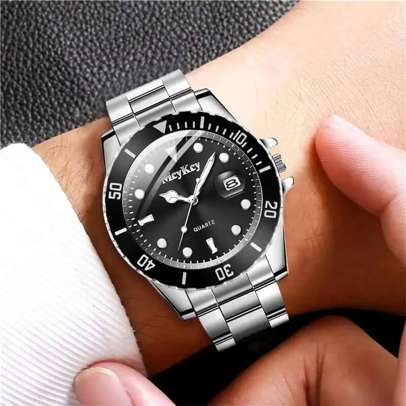 Fashion Men Calendar Quartz  Luxury Watc