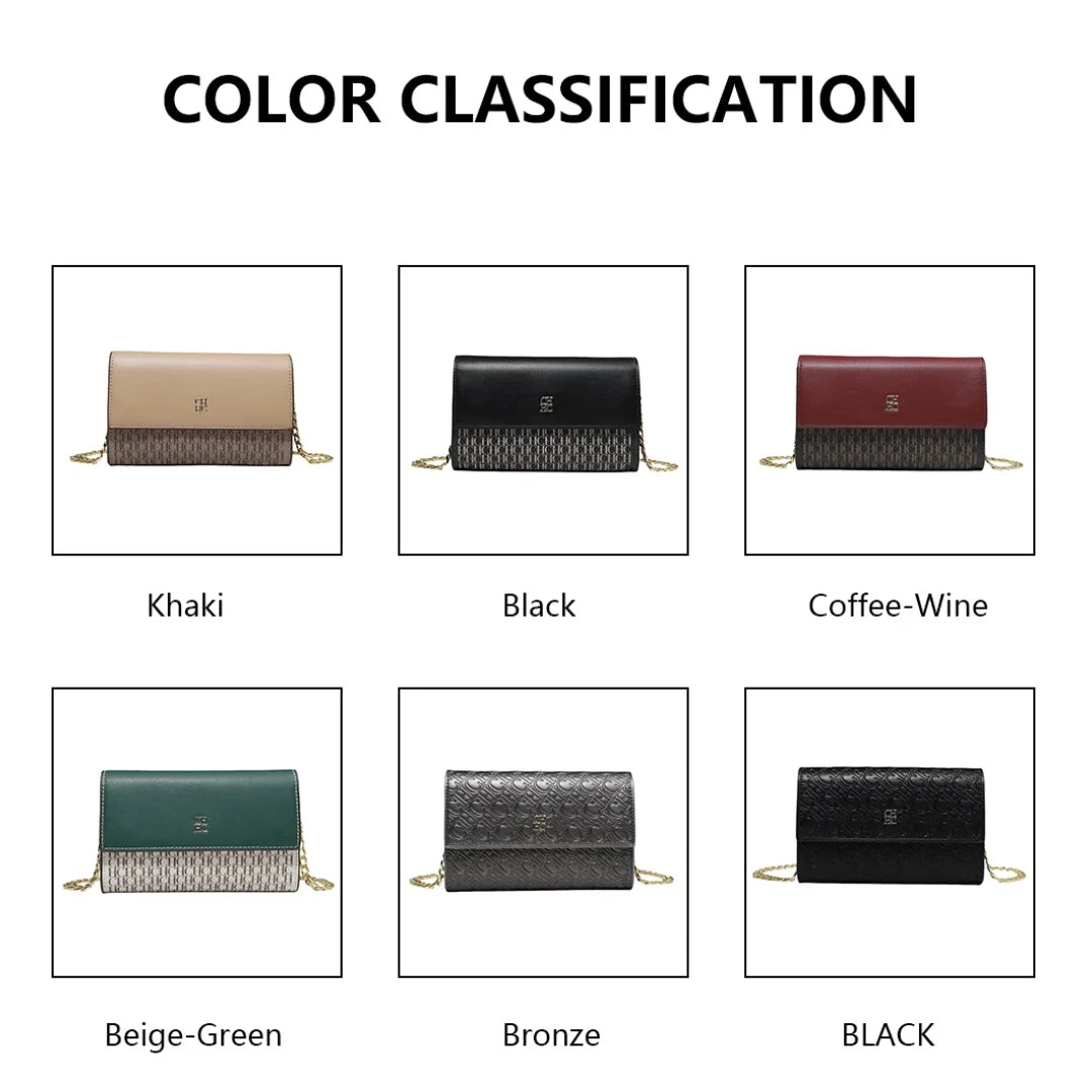 Exquisite Craftsmanship Women's Crossbody Bag. Luxury Design Chain Bag