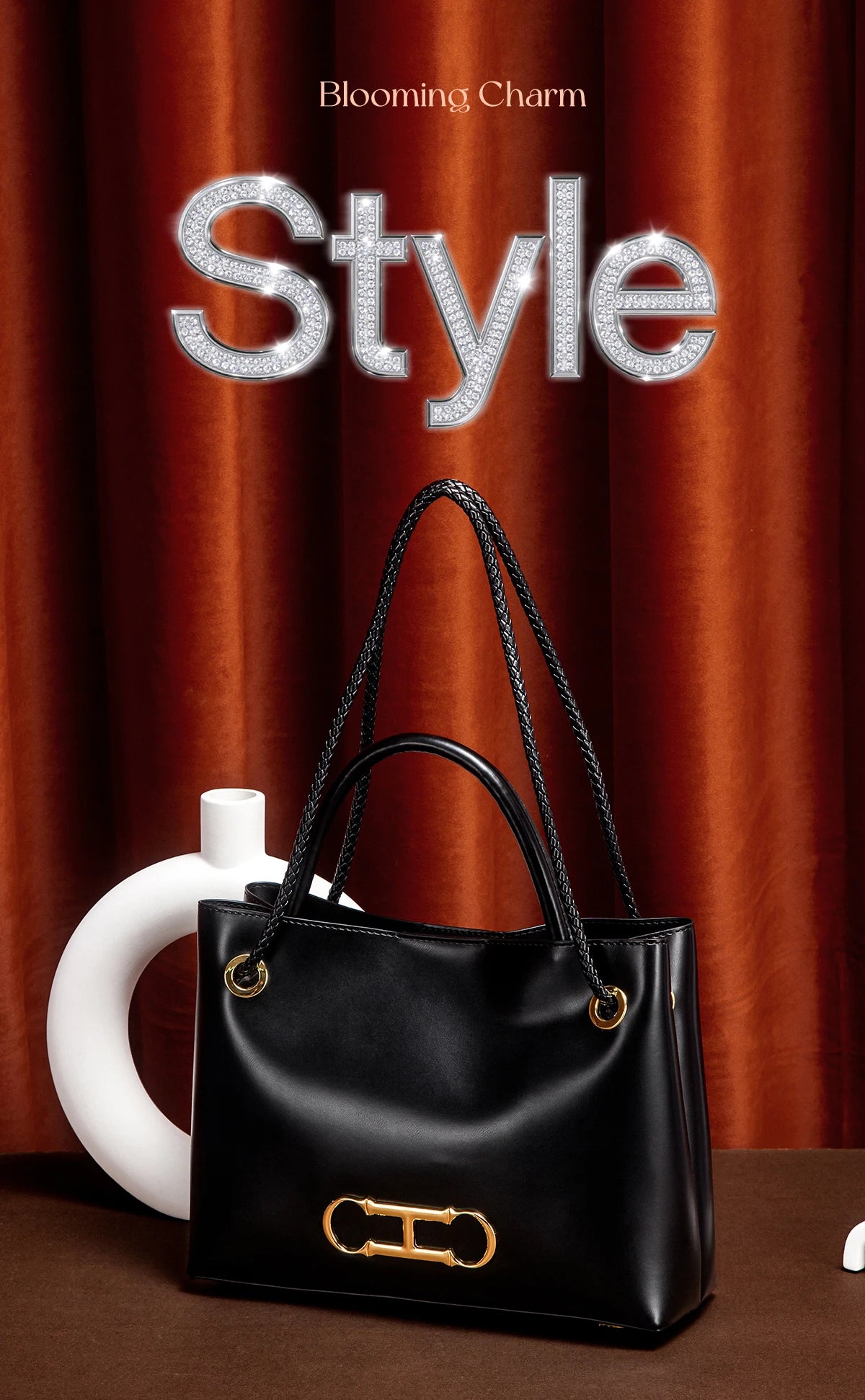 Classic Luxury Design Women's New Handbag Business Commuter