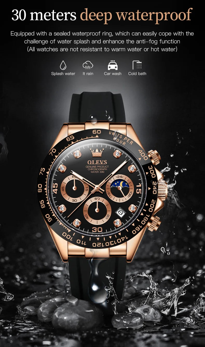 Men's Watch "New" Luxury Quartz Watch