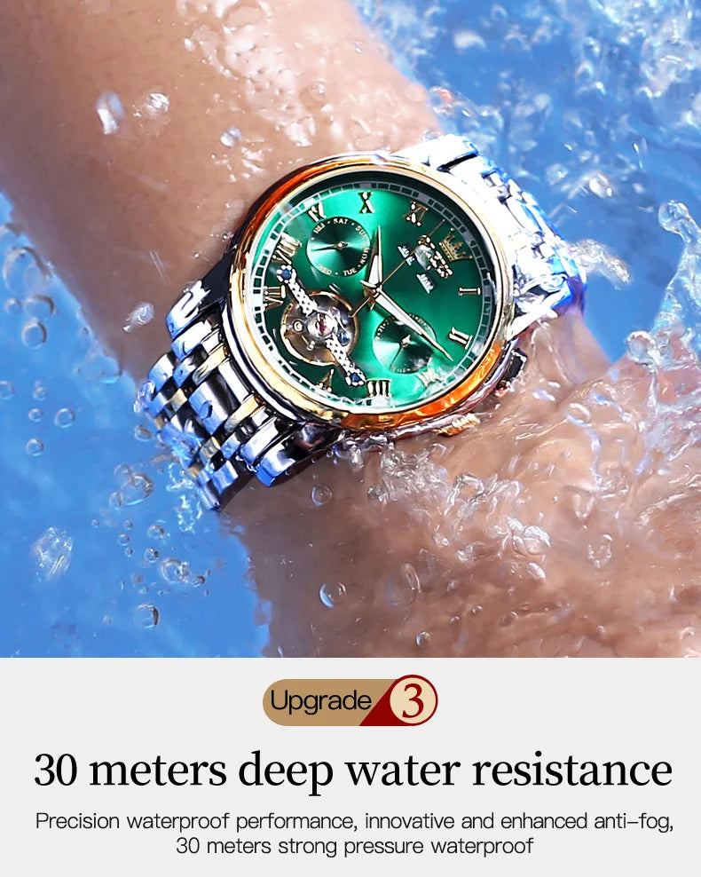 Watches for Men and Women Waterproof Watches His or Hers Lover's Watch Set