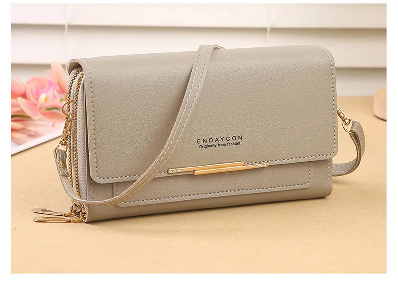 New Women's Wallet Korean Multifunctional Shoulder Bag