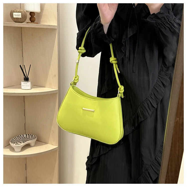 Underarm Shoulder Bags for Women.New Texture PU Leather Crossbody Bag