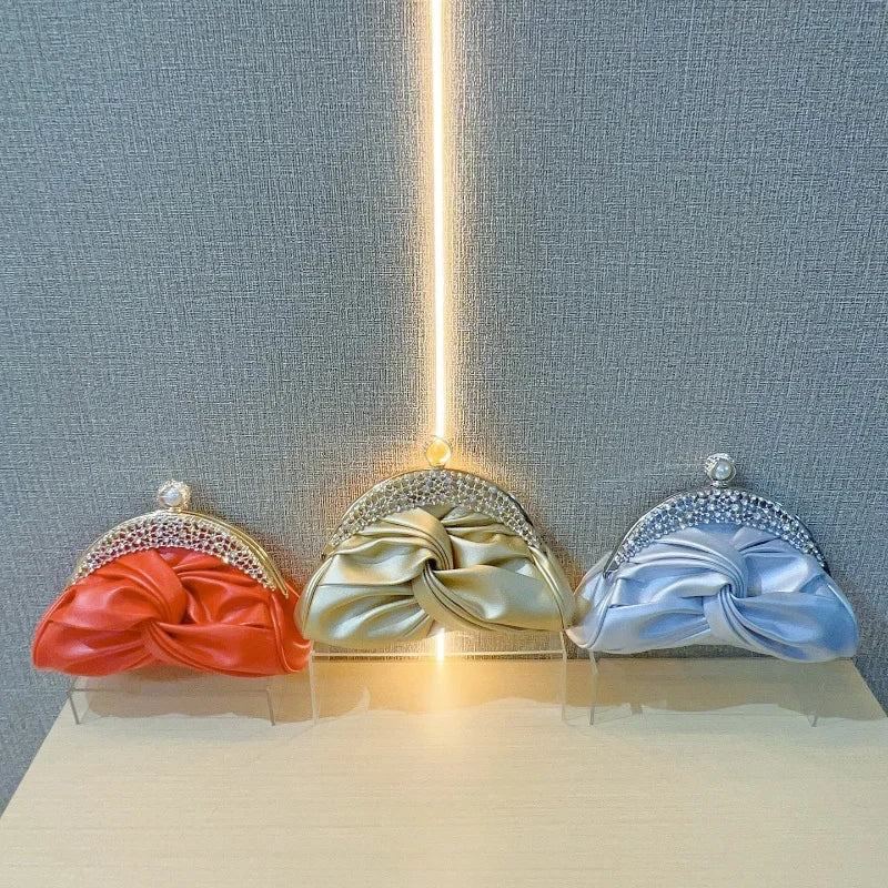 Luxury Women  Fashion Design Handbags Sparkling Banquet Clutch Bag