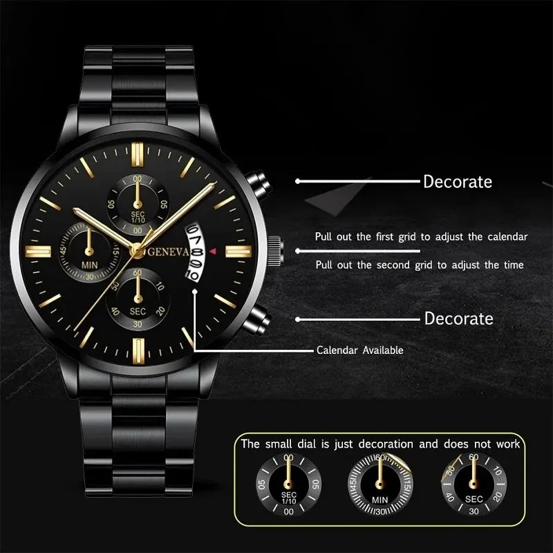"New" Luxury  Fashion Men's Sports Watch