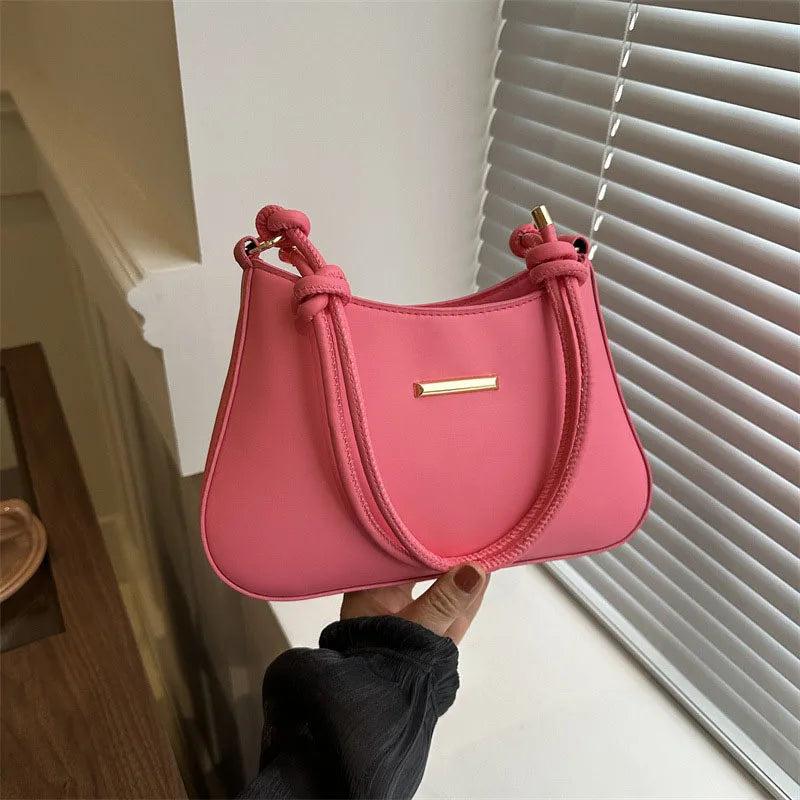 Underarm Shoulder Bags for Women.New Texture PU Leather Crossbody Bag