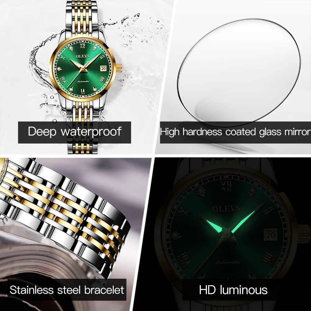 Watches for Men and Women Waterproof Watches His or Hers Lover's Watch Set