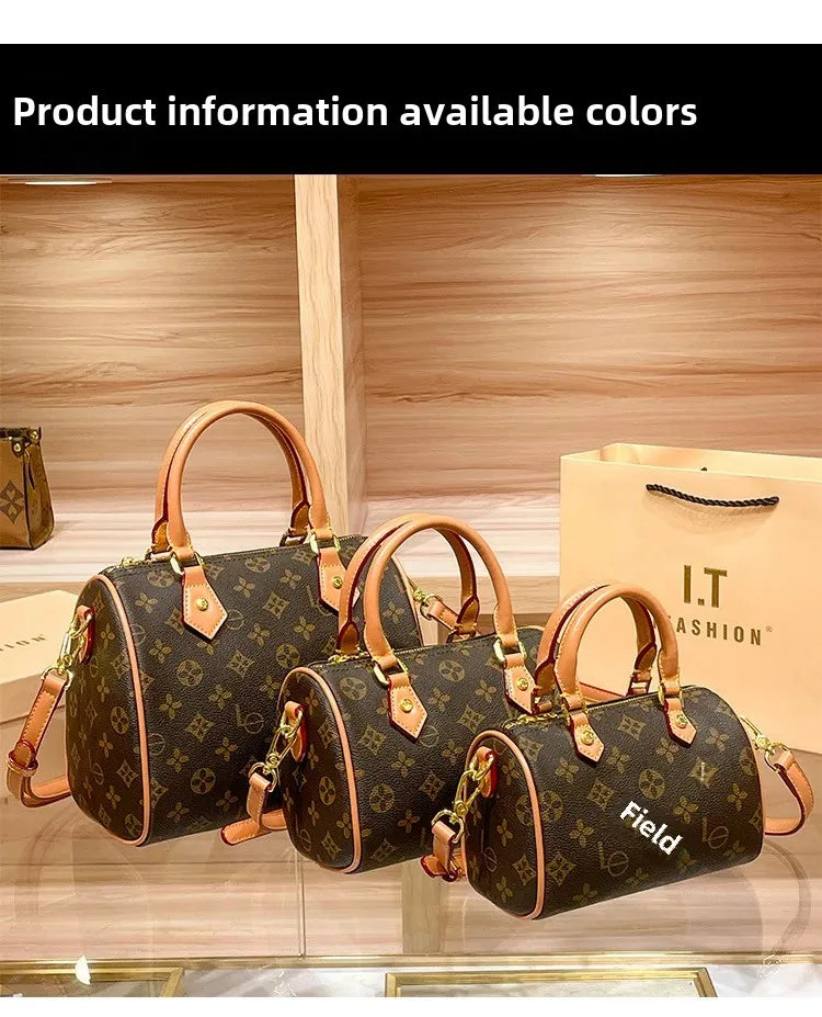 Women's Pillow Handbag Vintage Floral.Fashionable And Stylish Bag