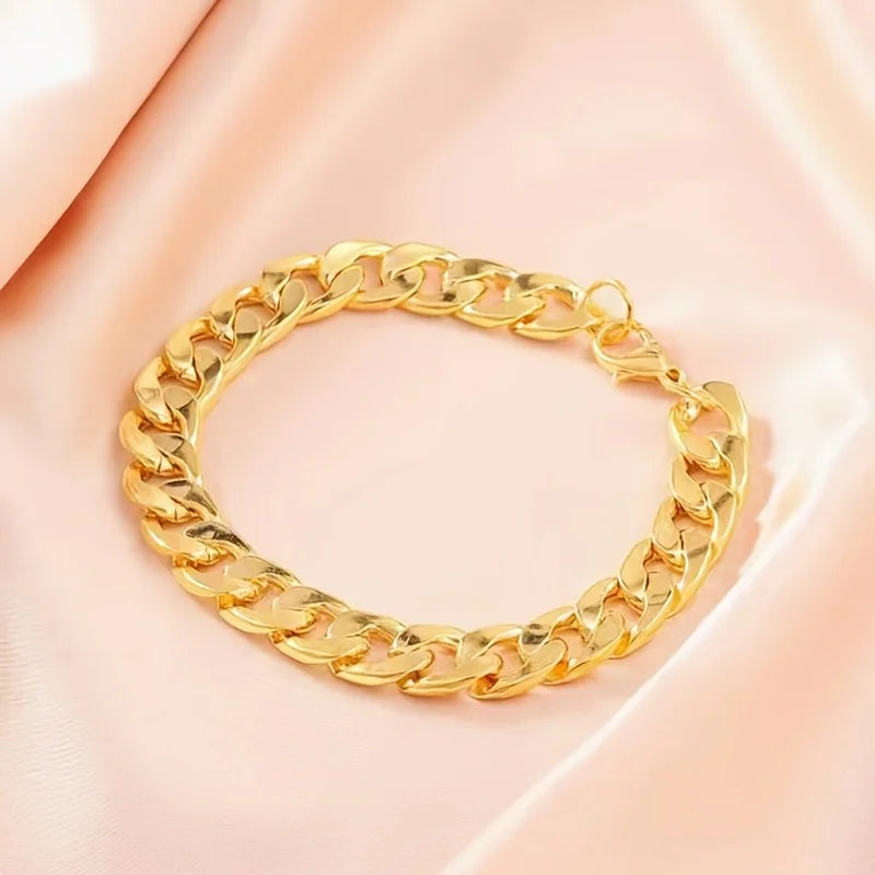 Men's Fashion Elegant High-End Analog Zinc Alloy Watch With Rhinestones