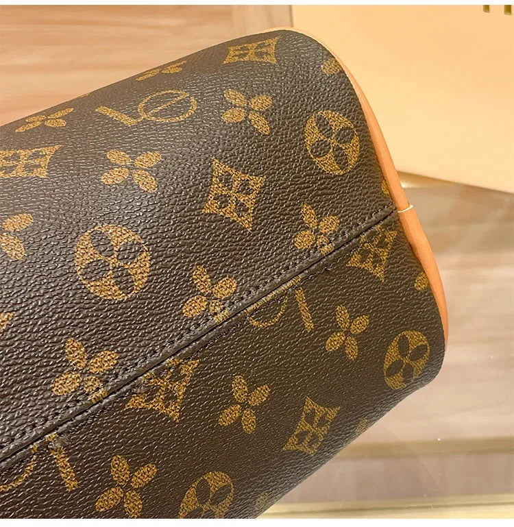 Women's Pillow Handbag Vintage Floral.Fashionable And Stylish Bag