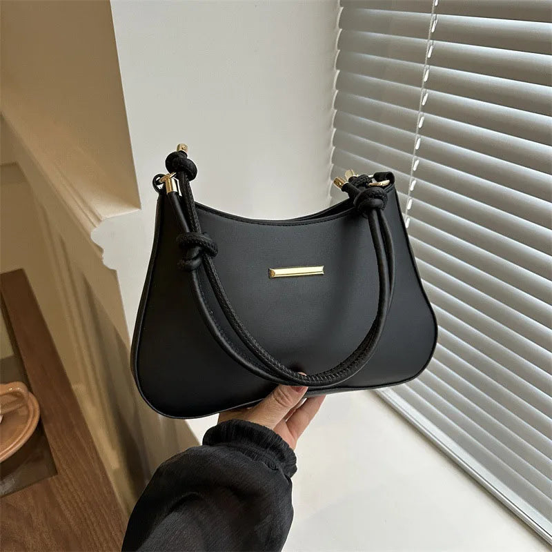Underarm Shoulder Bags for Women.New Texture PU Leather Crossbody Bag