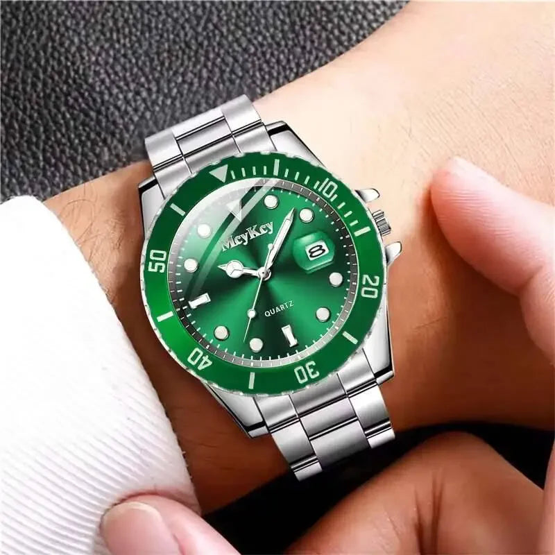 Fashion Men Calendar Quartz  Luxury Watc