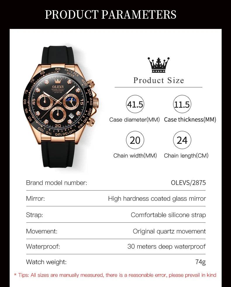 Men's Watch "New" Luxury Quartz Watch