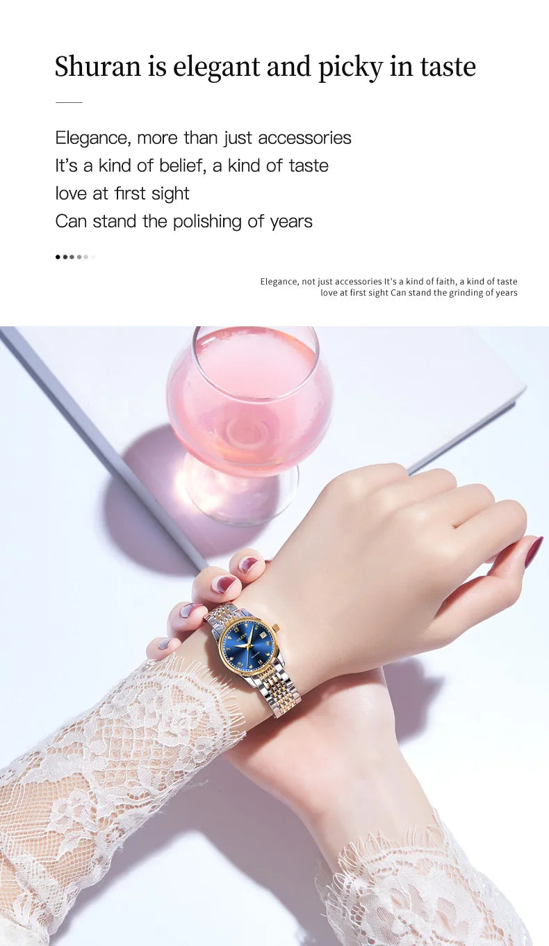 Watches for Men and Women Waterproof Watches His or Hers Lover's Watch Set