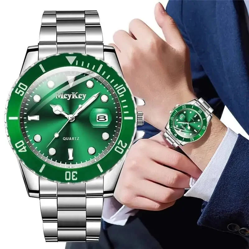 Fashion Men Calendar Quartz  Luxury Watc