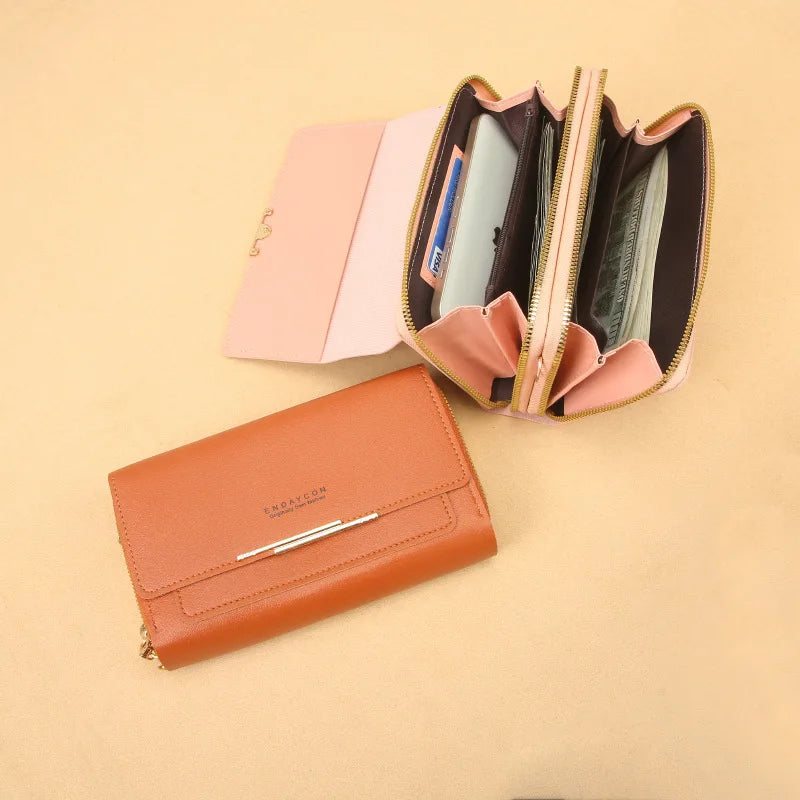 New Women's Wallet Korean Multifunctional Shoulder Bag