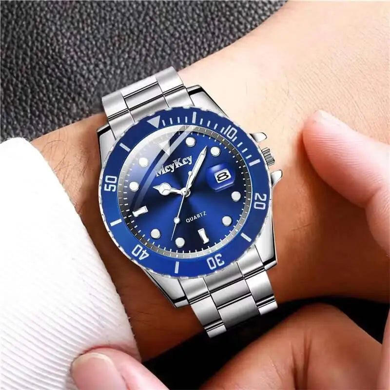 Fashion Men Calendar Quartz  Luxury Watc