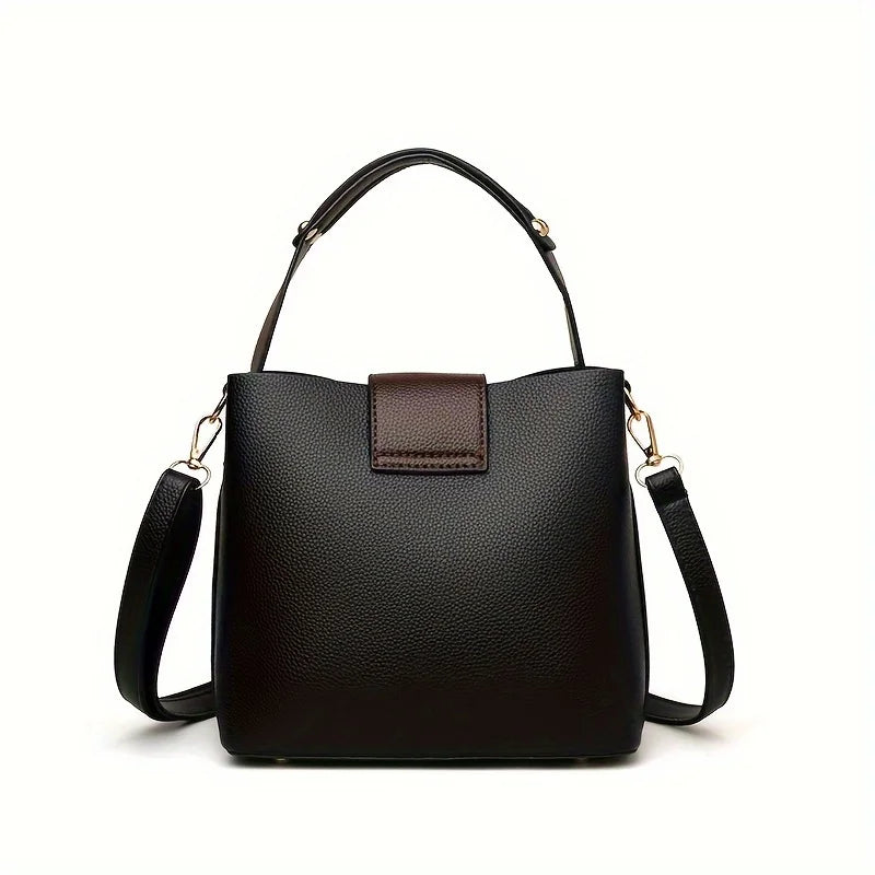 Elegant Bucket Bag with Adjustable Shoulder Strap -Versatile and Lightweight