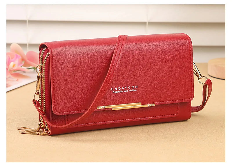 New Women's Wallet Korean Multifunctional Shoulder Bag