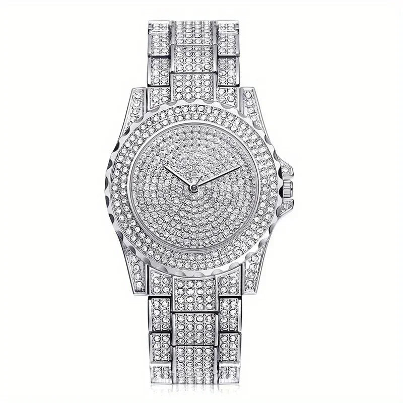 Fashion Crystal Full Steel Women Watches Ladies Wristwatch Quartz Woman
