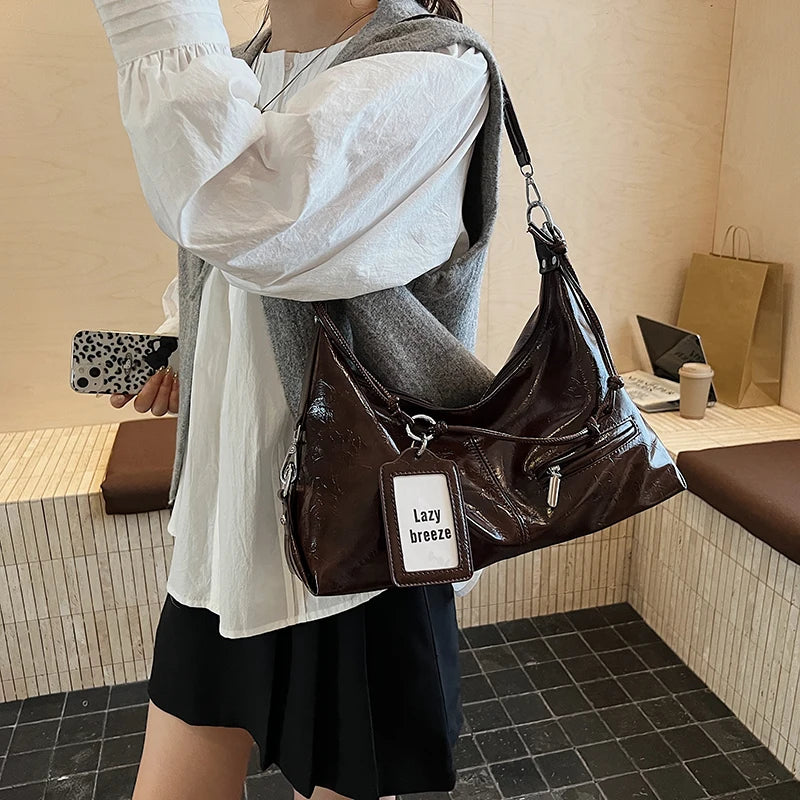 Leather Crossbody Shoulder Bag for Women 2025 Luxury Designer