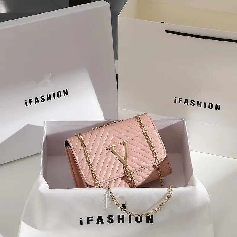 Embroidery Women Crossbody Bag Thread Luxury Handbag.Shoulder Bag