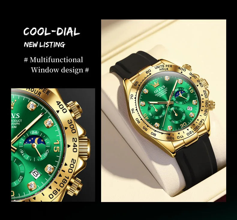 Men's Watch "New" Luxury Quartz Watch