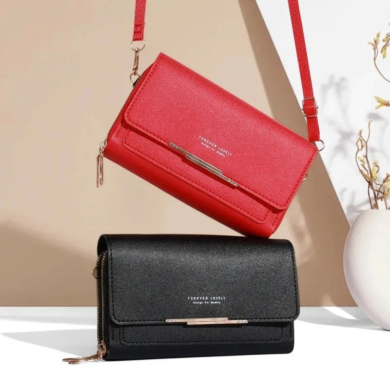 New Women's Wallet Korean Multifunctional Shoulder Bag