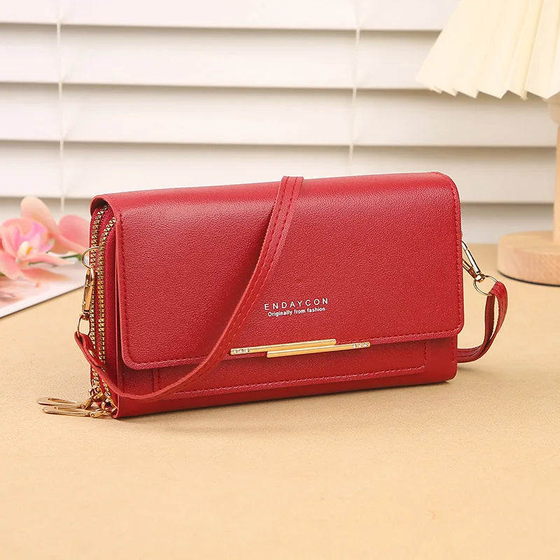 New Women's Wallet Korean Multifunctional Shoulder Bag