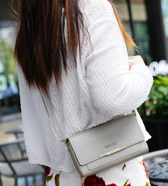 New Women's Wallet Korean Multifunctional Shoulder Bag