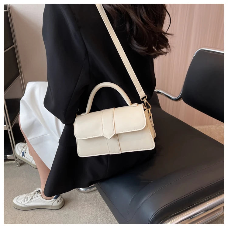 Leather Shoulder Bag.Fashion Crossbody Bags Vintage  Underarm Bag
