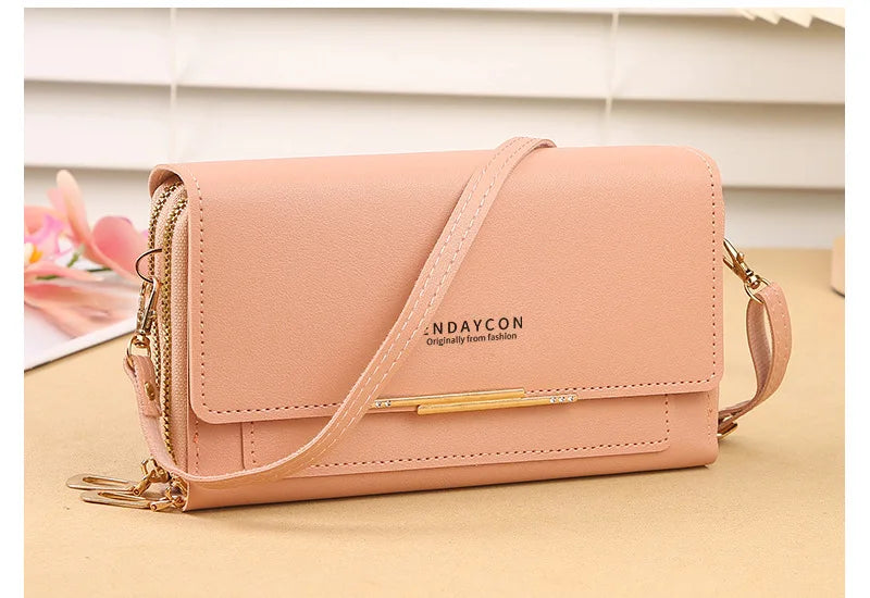 New Women's Wallet Korean Multifunctional Shoulder Bag