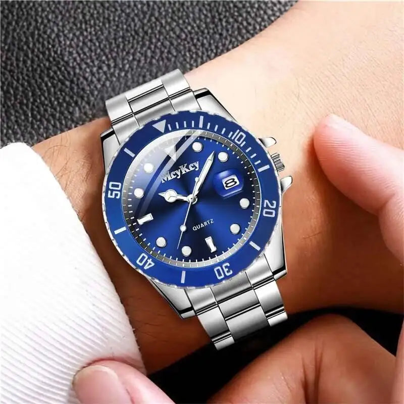 Fashion Men Calendar Quartz  Luxury Watc
