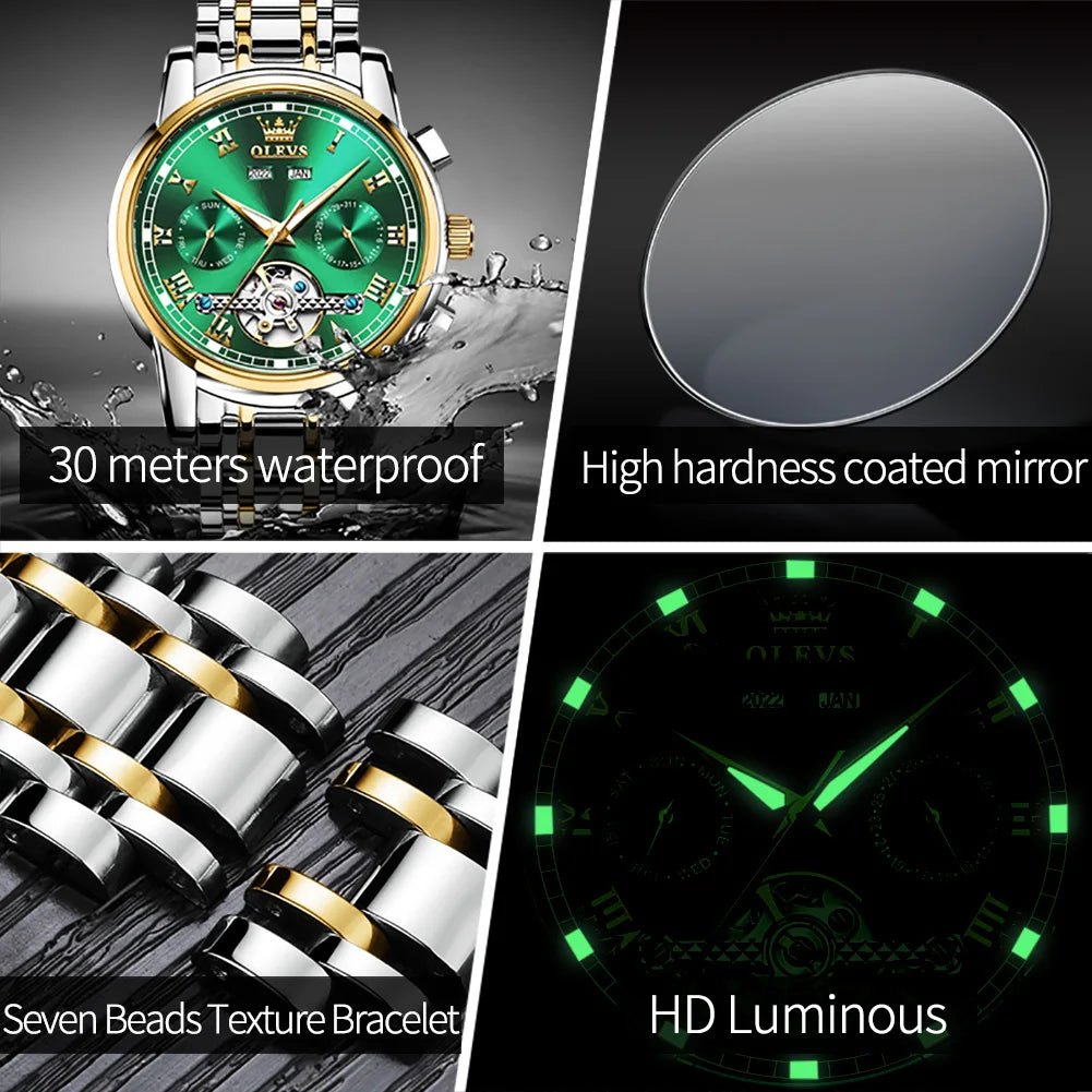 Watches for Men and Women Waterproof Watches His or Hers Lover's Watch Set