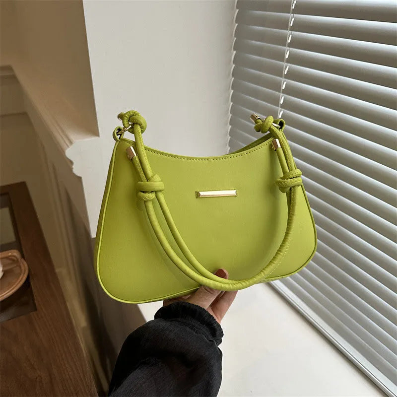 Underarm Shoulder Bags for Women.New Texture PU Leather Crossbody Bag